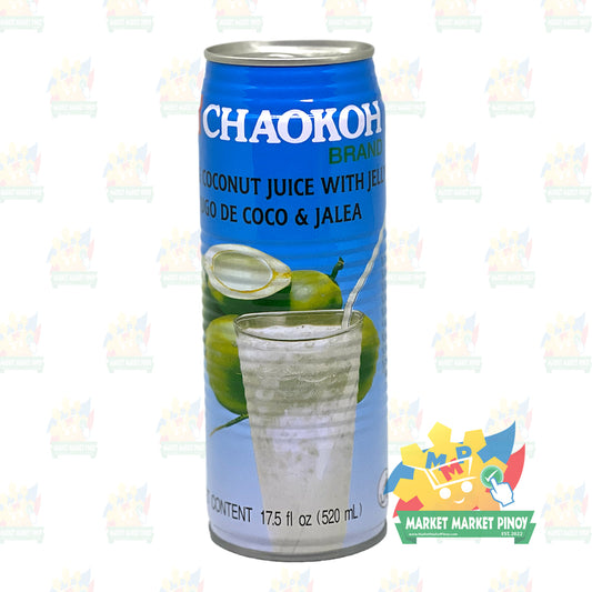 Chaokoh Young Coconut Juice with Jelly - 17.50oz