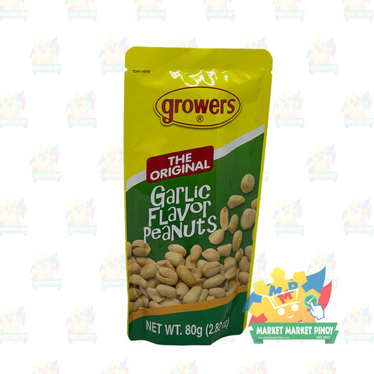 Growers Original Garlic Peanuts - 80g