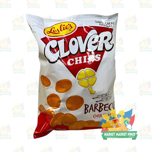 Leslie's Clover Chips BBQ  5.11oz  -145g