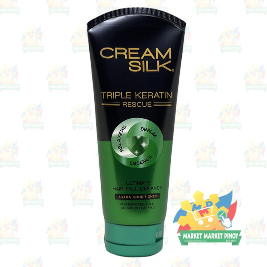 Creamsilk Conditioner Tri-Keratin Ultimate HAIR FALL Defiance (Green) - 170ml