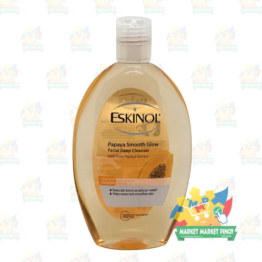 Eskinol Naturals Facial Cleanser Papaya Smooth Glow - 225ml