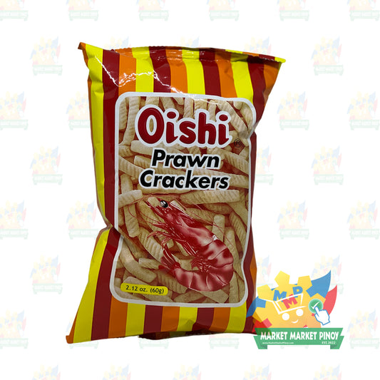 Oishi Prawn Crackers Classic (Small) - 60g