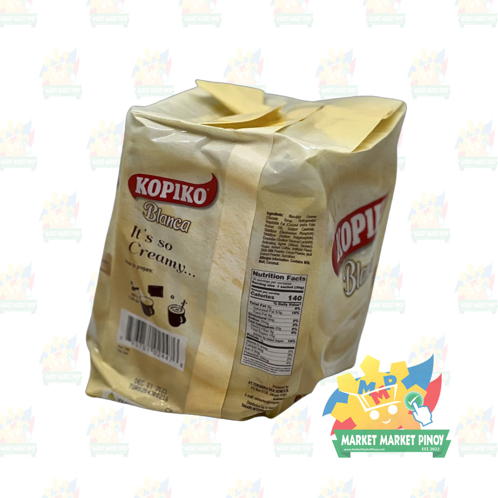 Kopiko 3-in-1 CAFE BLANCA Coffee Mix - 10 sachet - 30g