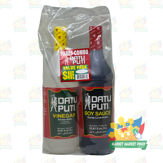 Datu Puti Value Pack (Soy Sauce & Vinegar) 1000ml