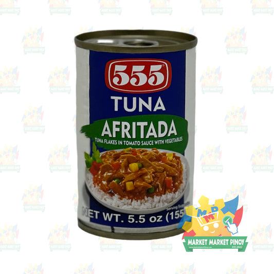 555 Tuna Flakes Afritada 5.5 oz