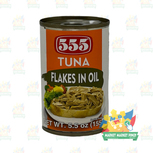 555 Tuna Flakes Flakes in Vegetable Oil 5.5 oz